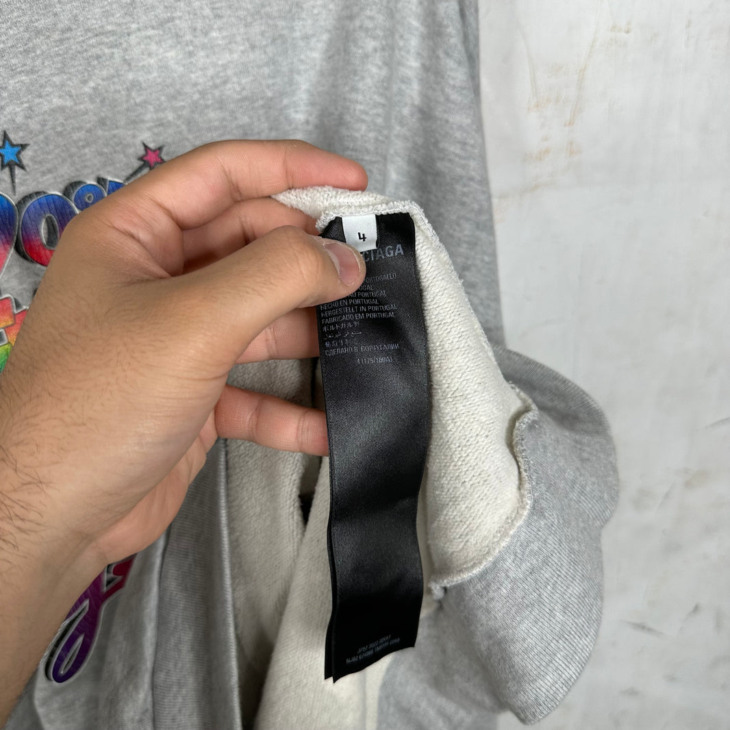 Balenciaga 90% Distressed Hoodie