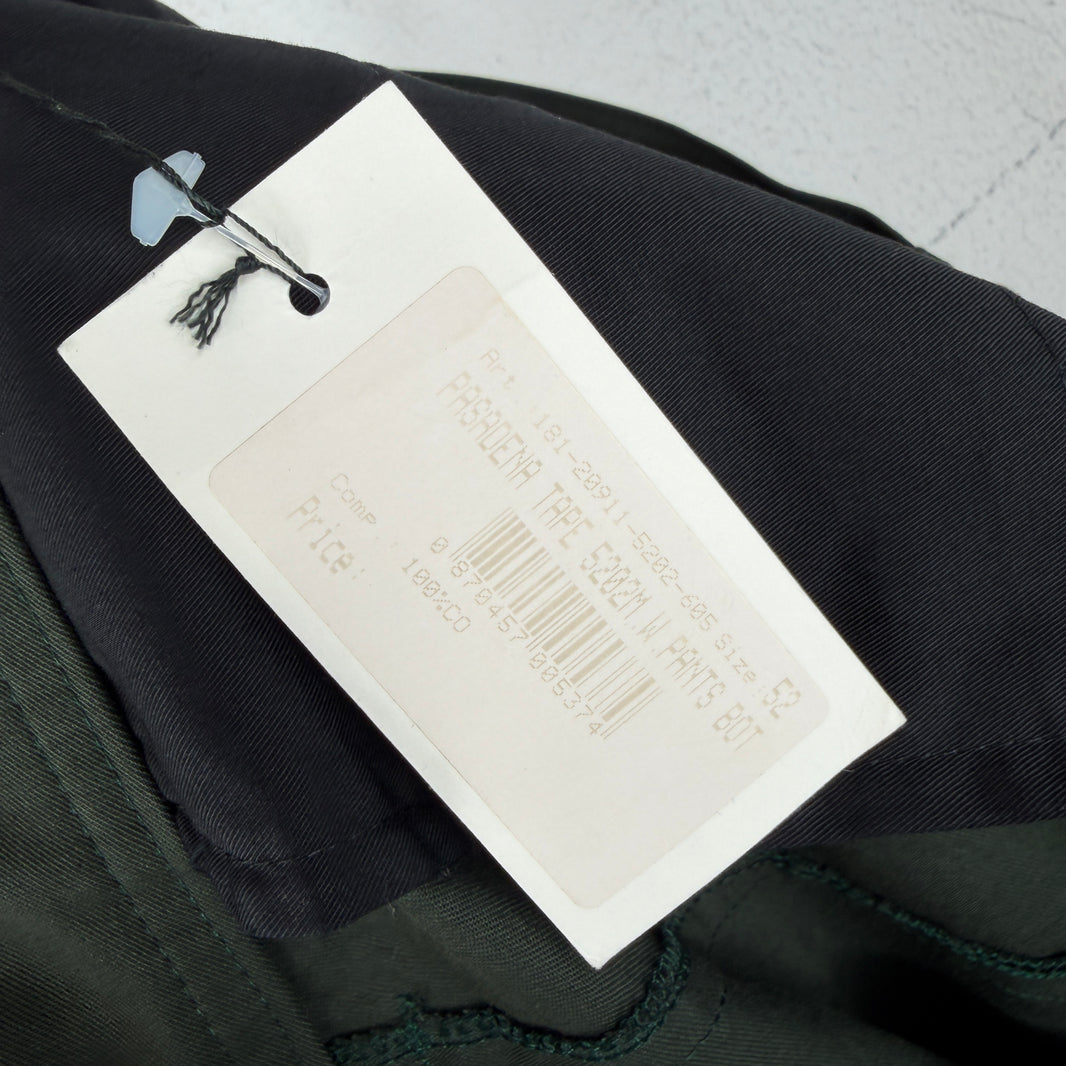 Dries Van Noten Green Trouser Shorts