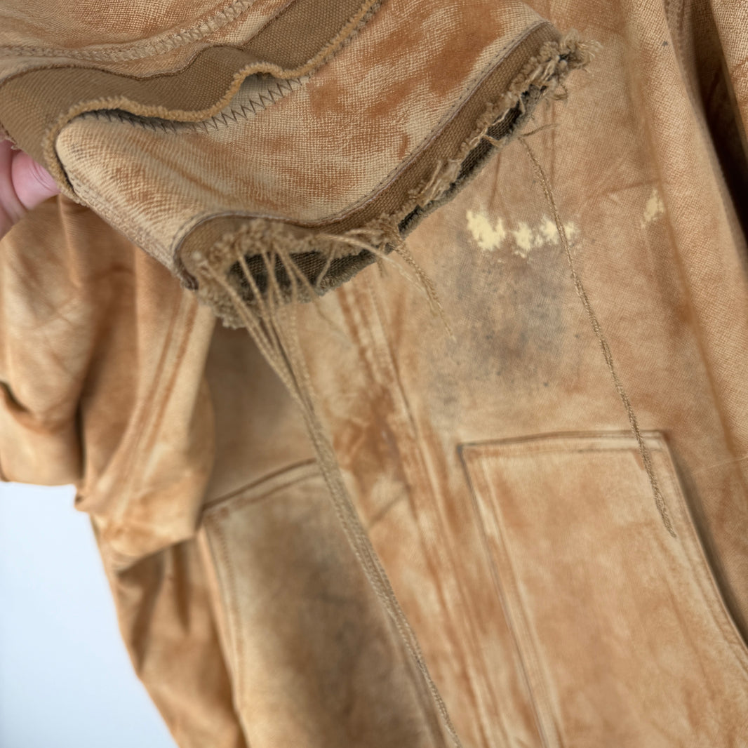 424 Leather Work Chore Jacket