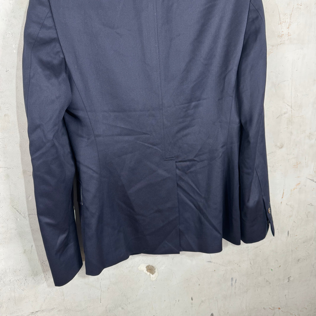 Thom Browne Navy 2 Button Blazer