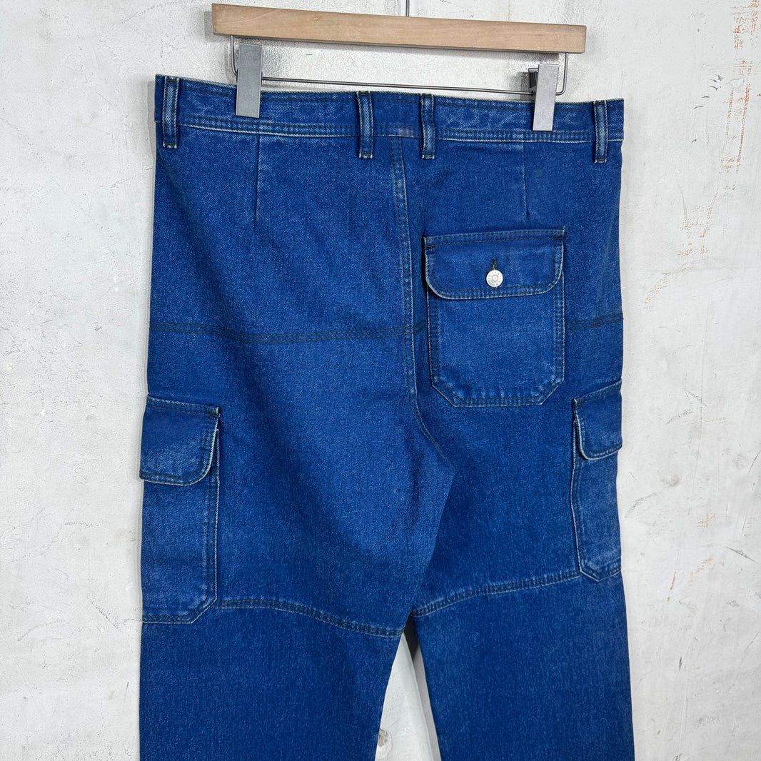 Marni Paneled Knee Cargo Jeans