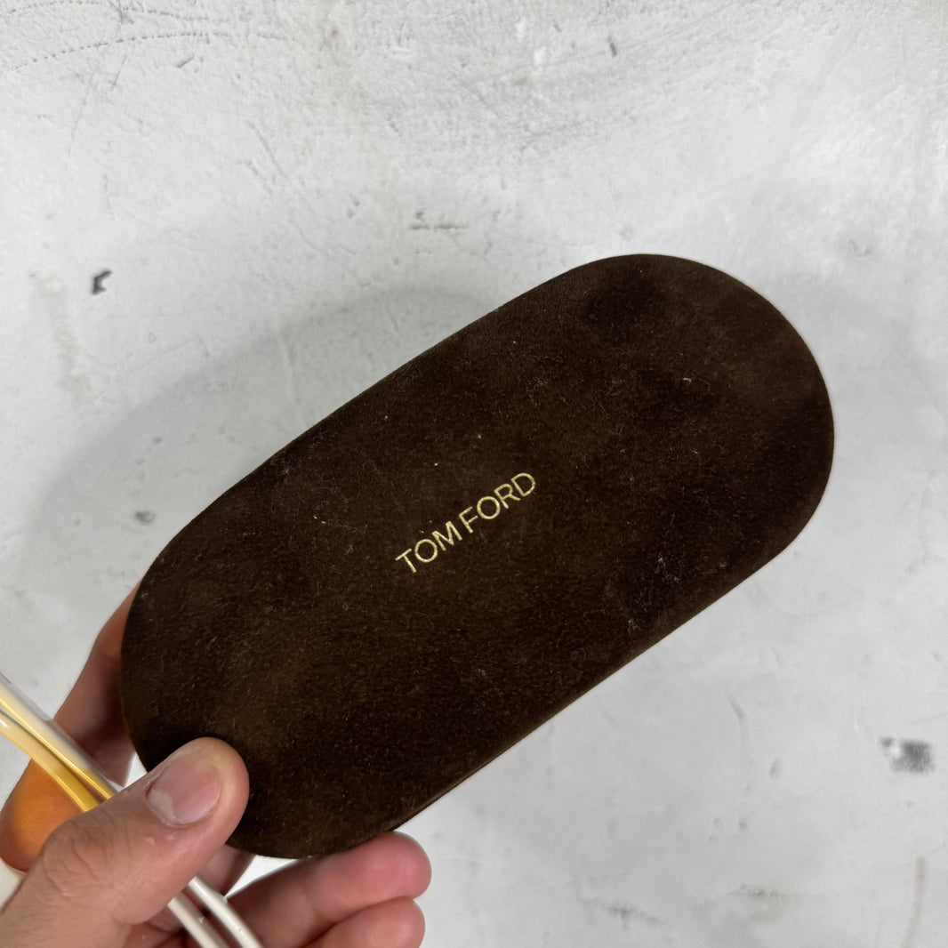 Tom Ford White Yellow Fausto Sunglasses
