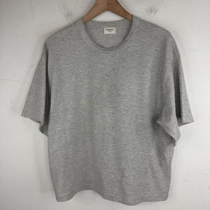 Saint Laurent Gray Logo T-Shirt