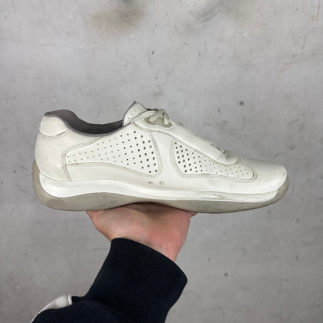 Prada White Mesh Amerricas Cup