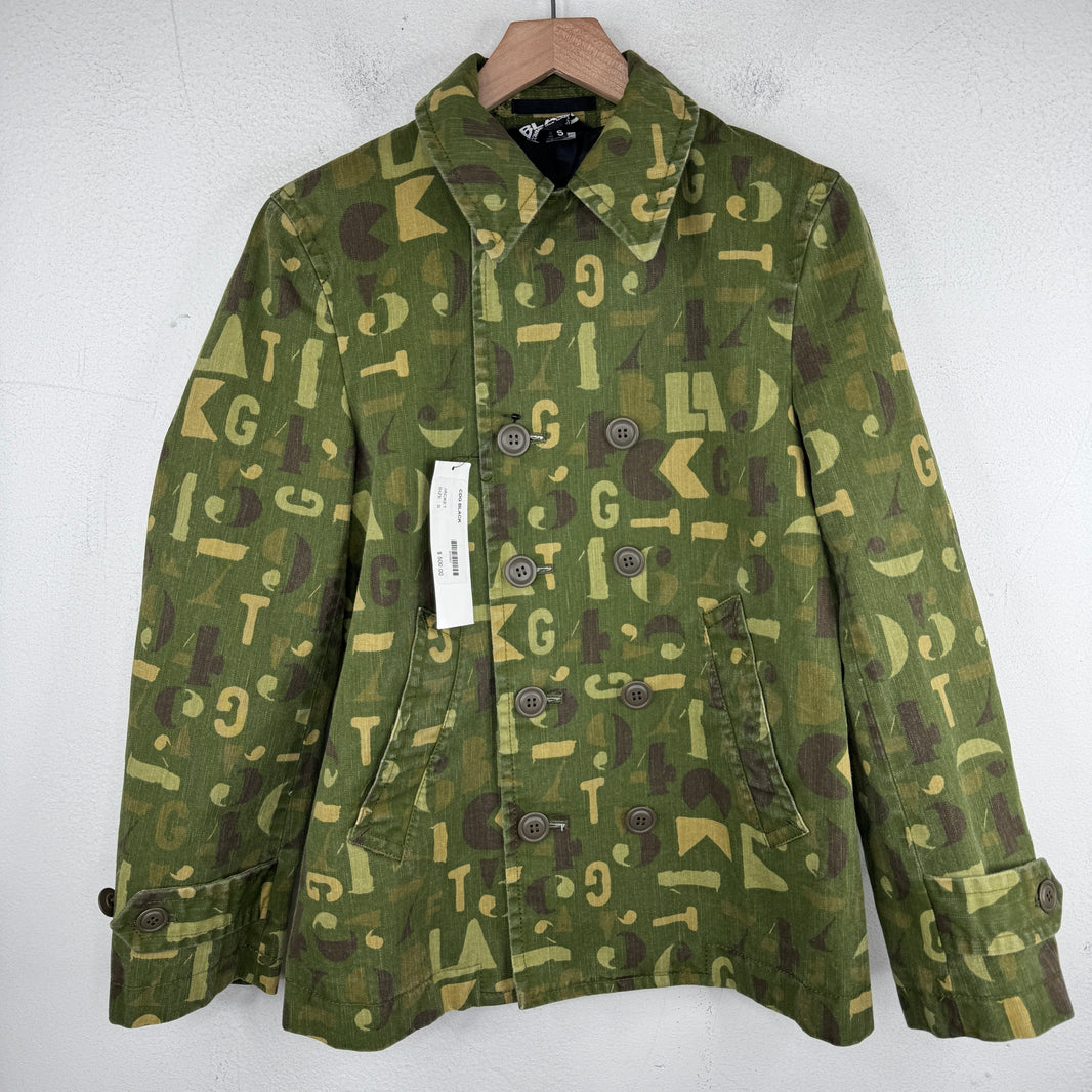 Comme Des Garcons Stencil Block Numbers Jacket