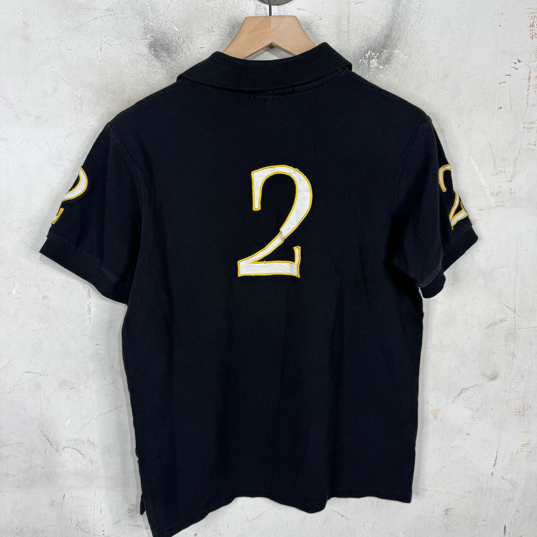 Ralph Lauren Blackwatch Black Big Pony Polo