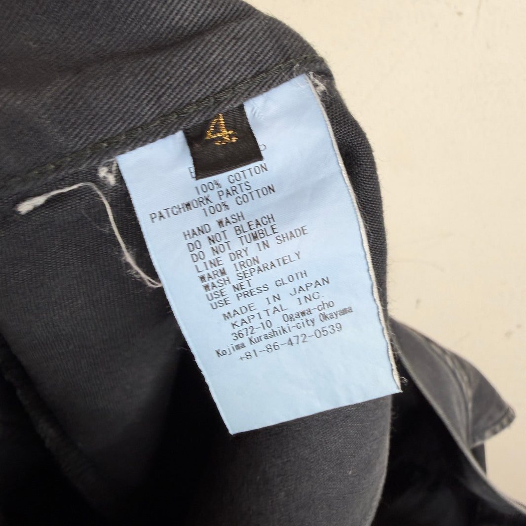 Kapital Black Katsuragi Port Pants