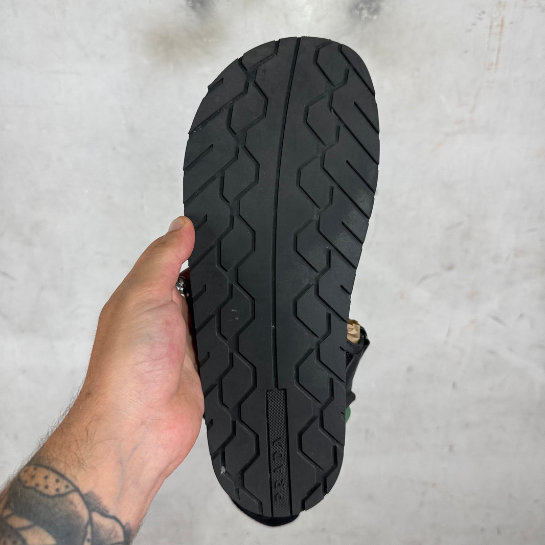 Prada Multi Strapped Sandals