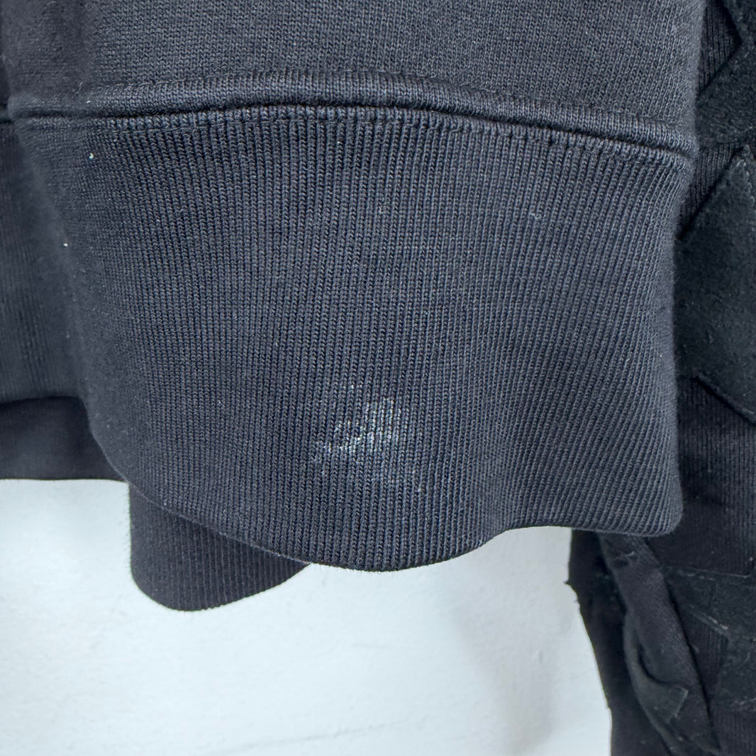 Amiri Sample Suede Star Patch Hoodie