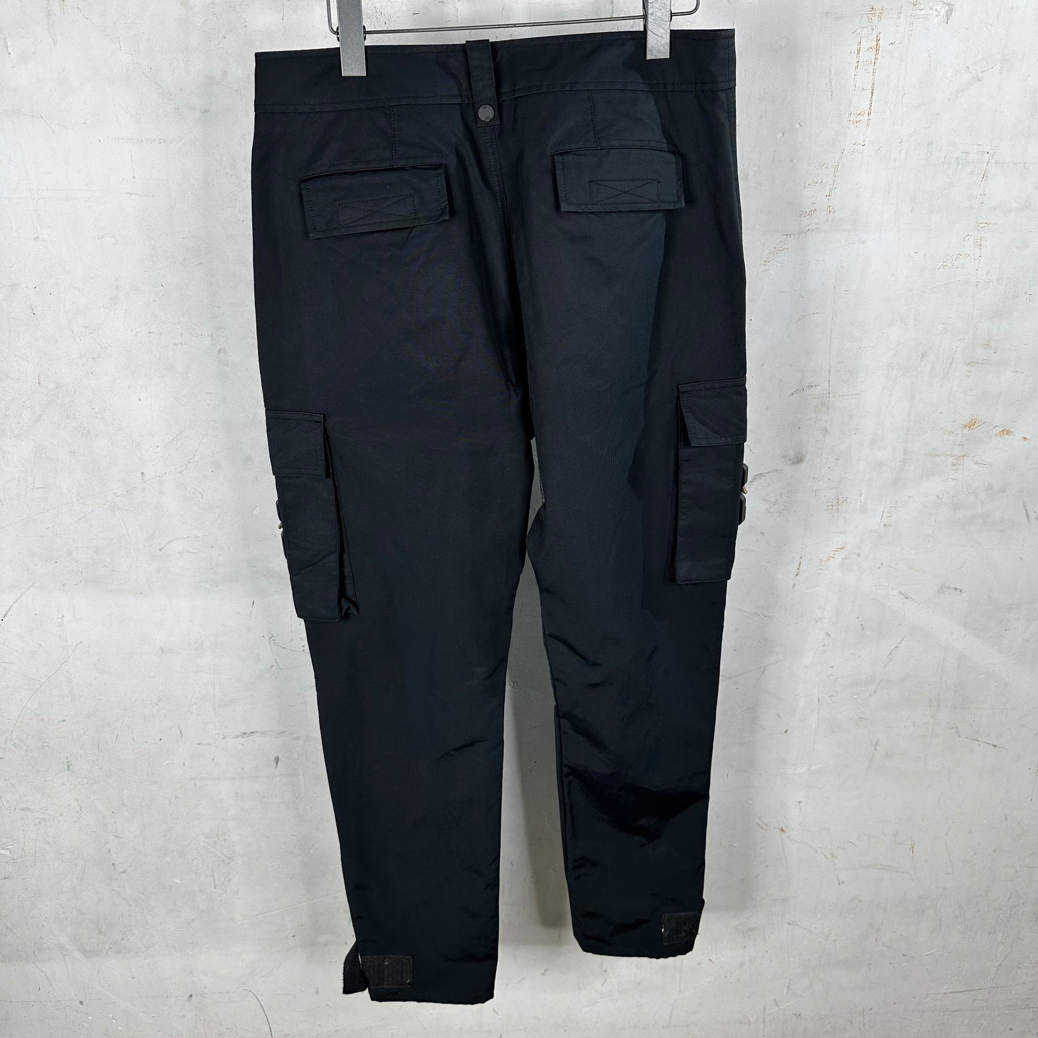 Dior Navy Buckle Cargo Pants