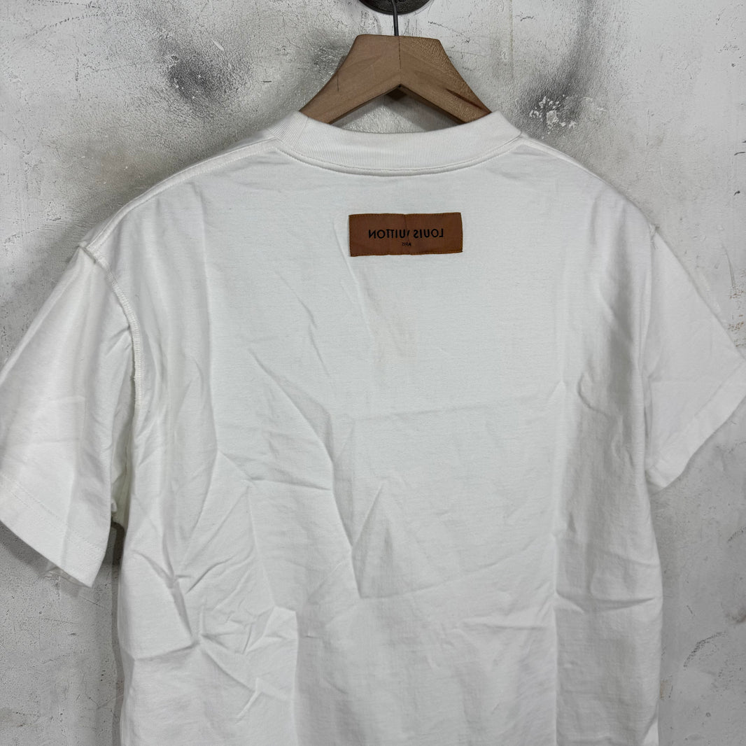 Louis Vuitton Embossed Monogram Logo T-Shirt