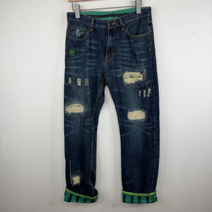 CLOT Levi's Medicom Bearbrick Watermelon Denim Jeans