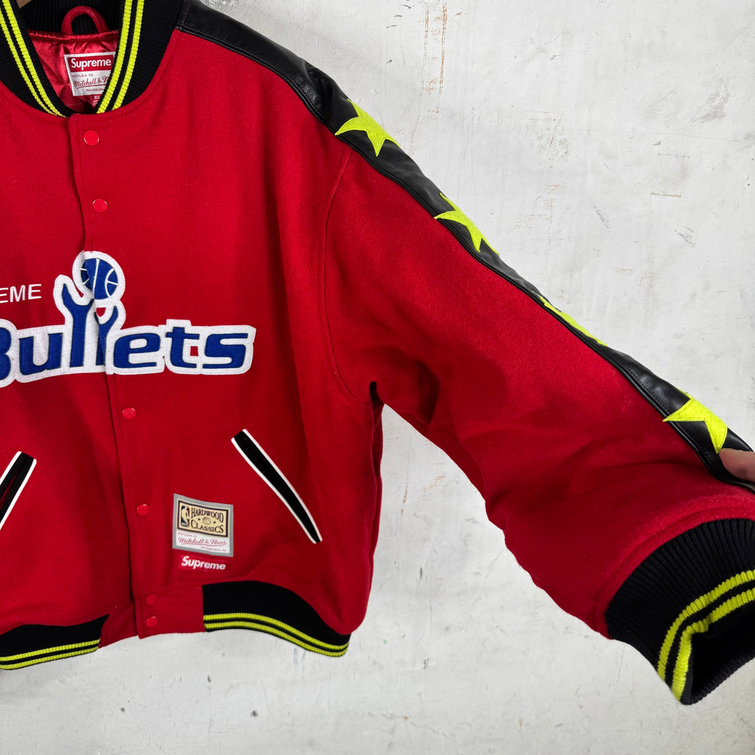Supreme Washington Bullets Varsity Jacket