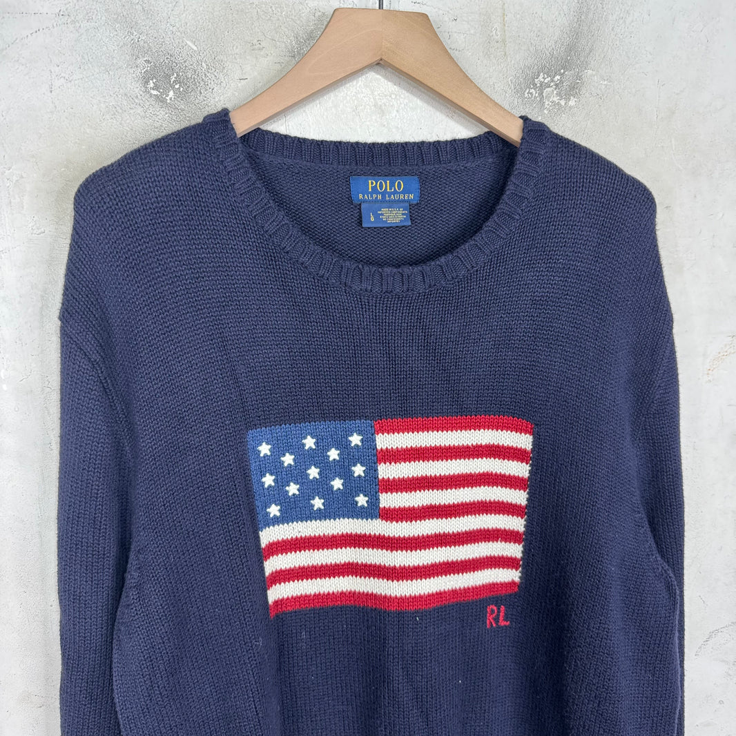 Ralph Lauren Modern Flag Sweater