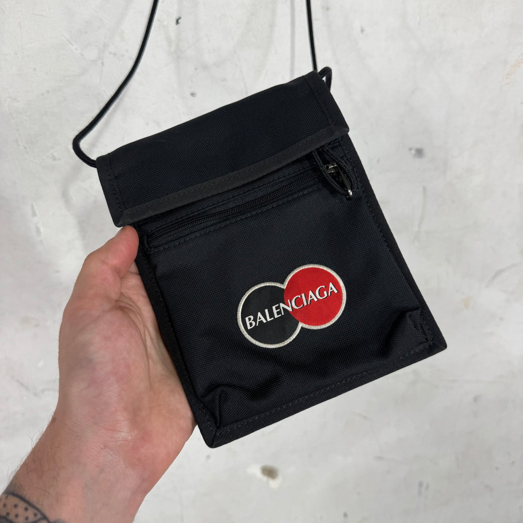 Balenciaga Mastercard Crossbody Pouched Bag