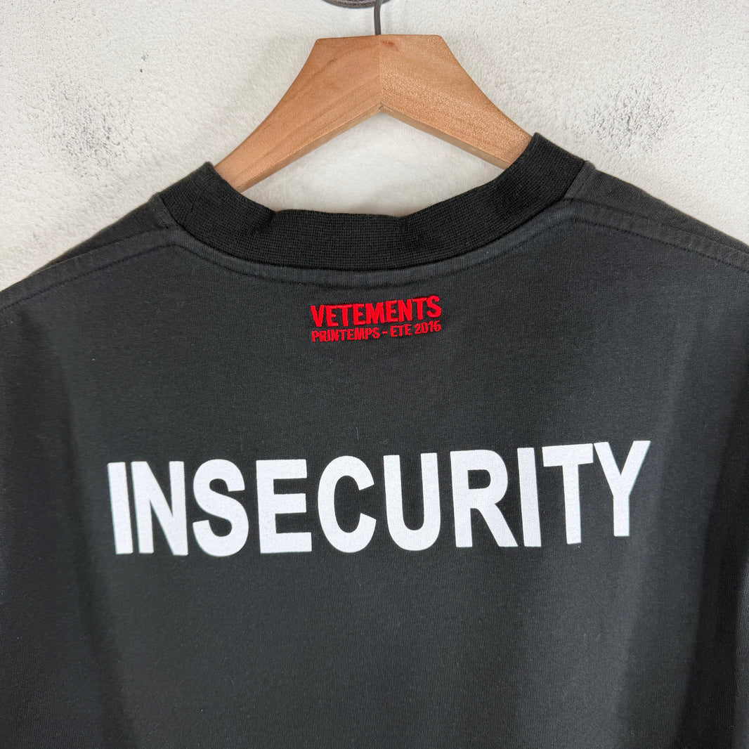 Vetements Insecurity T-Shirt