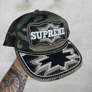 Supreme Western Camo Trucker Hat