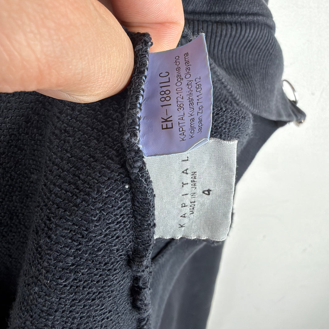 Kapital Gym Zip-Up Hoodie