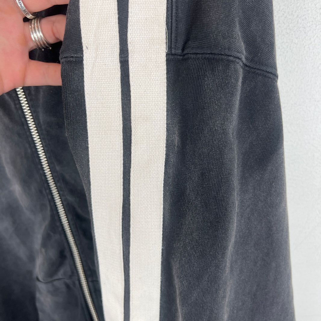 424 Academy Crest Striped Zip Hoodie