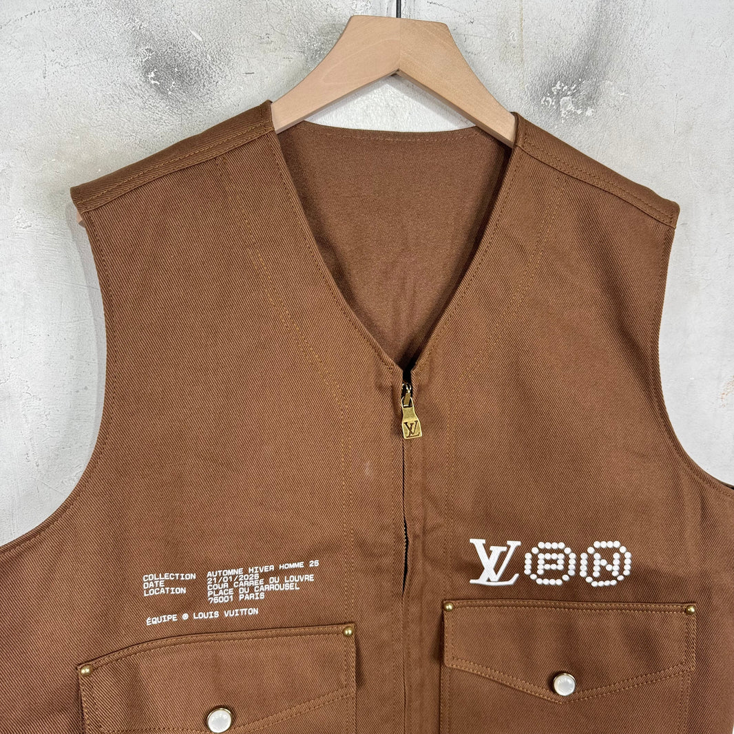 Louis Vuitton Equipe Brown Vest
