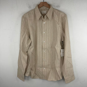 ALD Linen Pinstripe Button Up L/S Shirt