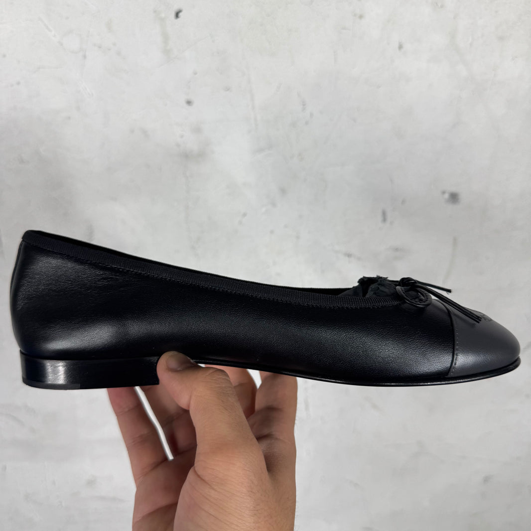 Chanel Two Toned Ballerina Flats