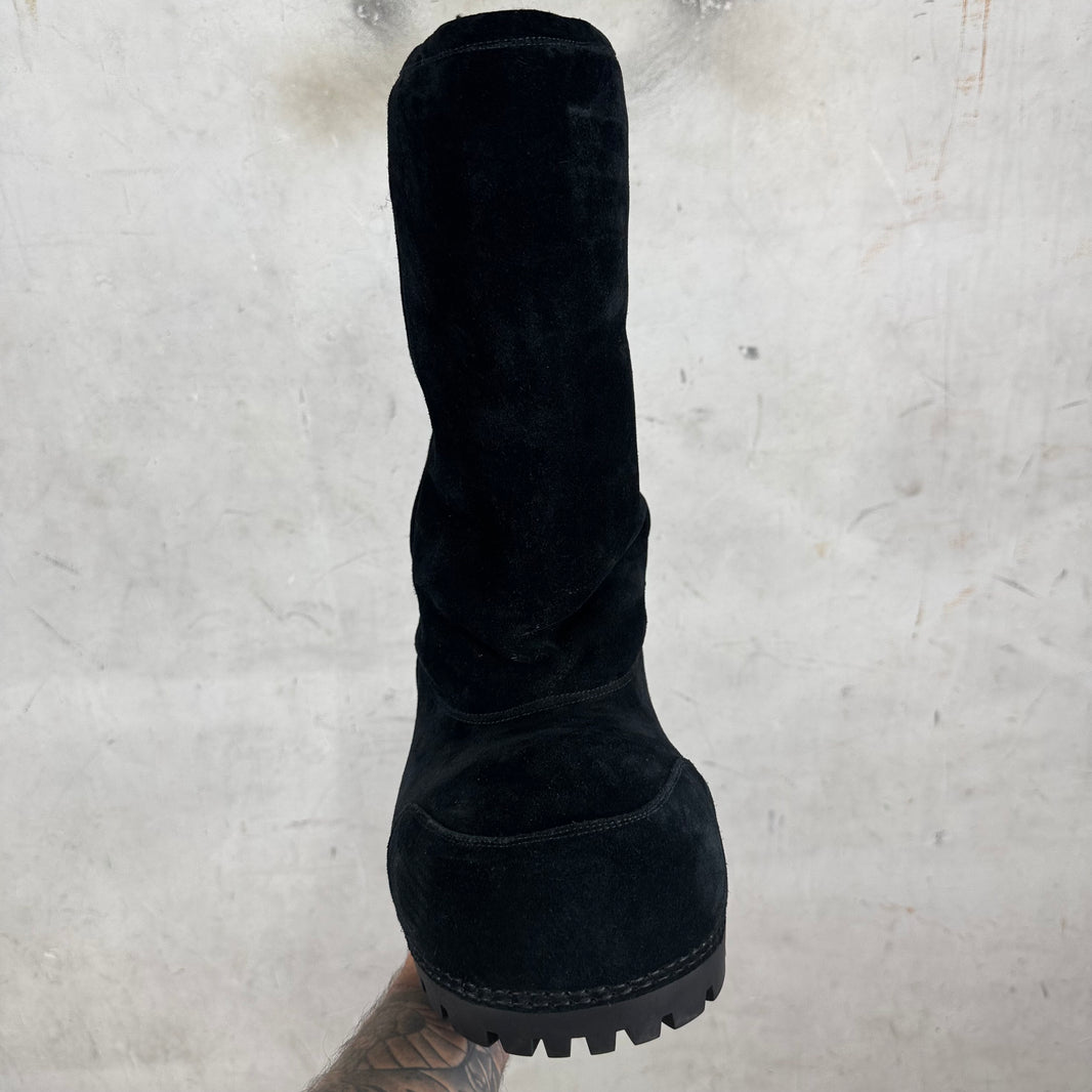 Balenciaga Suede Alaska High Boots
