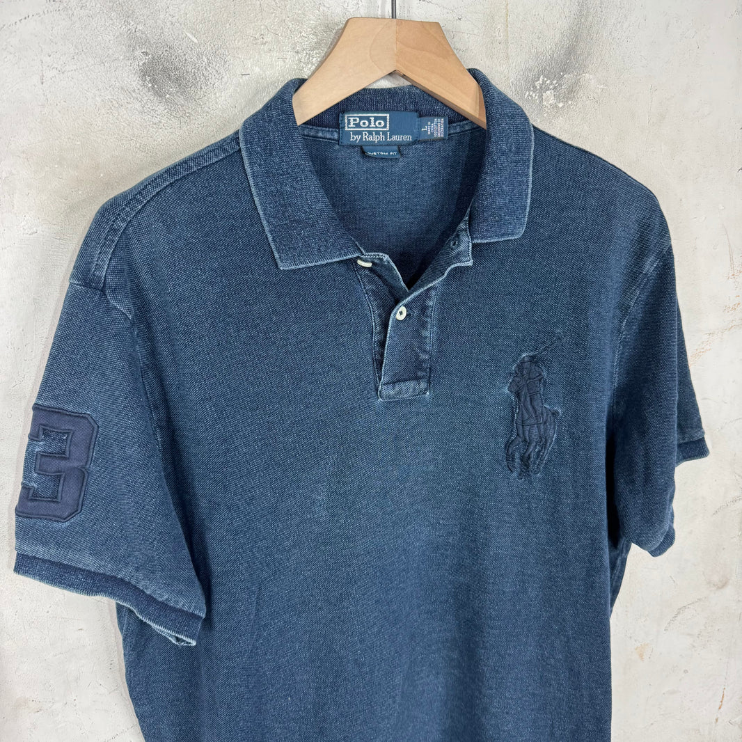 Ralph Lauren Navy Tonal Big Pony Polo