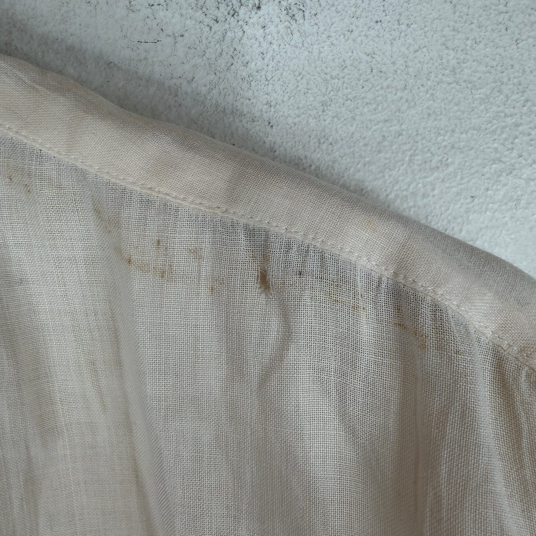 Issey Miyake Men Cream Button Up LS Shirt