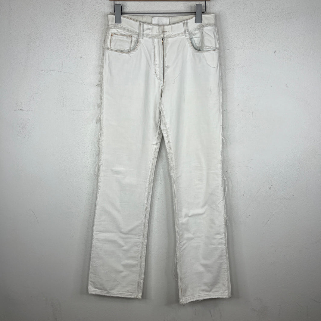 Margiela White Distressed Inside Out