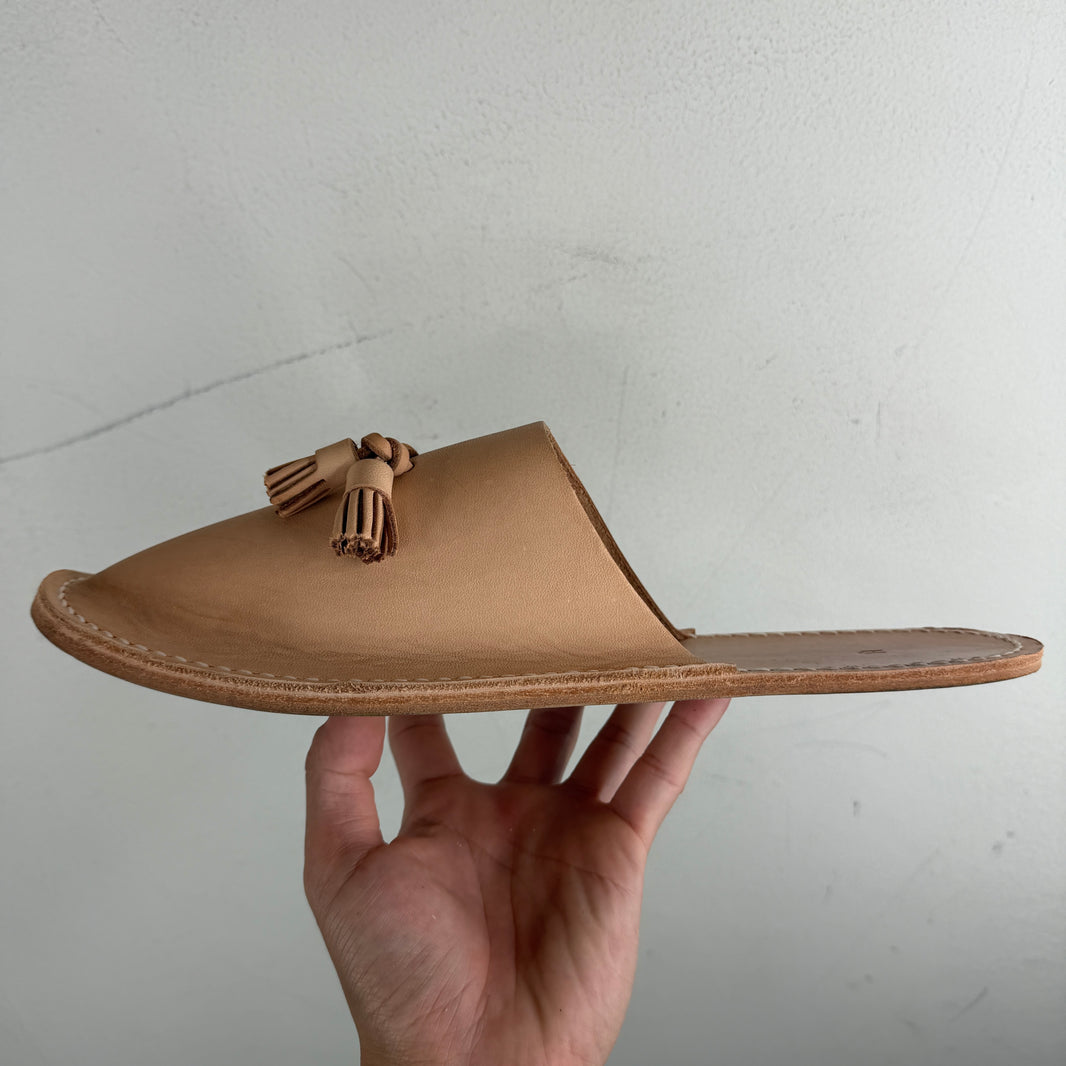 Hender Scheme Leather Tassle Sandals