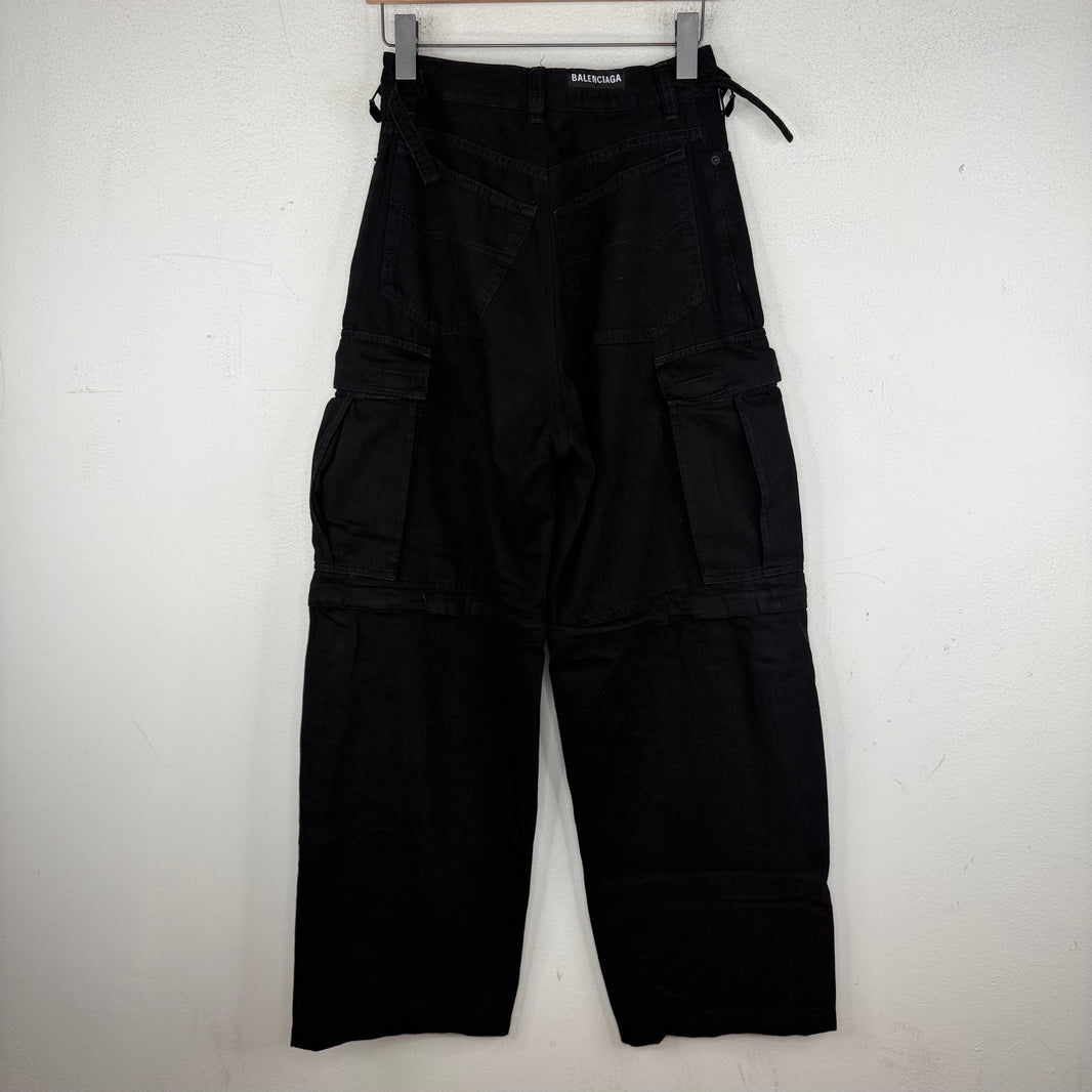 Balenciaga Convertible Cargo Jeans