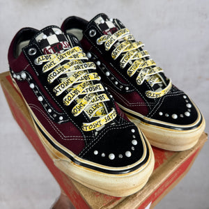 Vans x Satoshi Burgundy Pearlized Old Skools