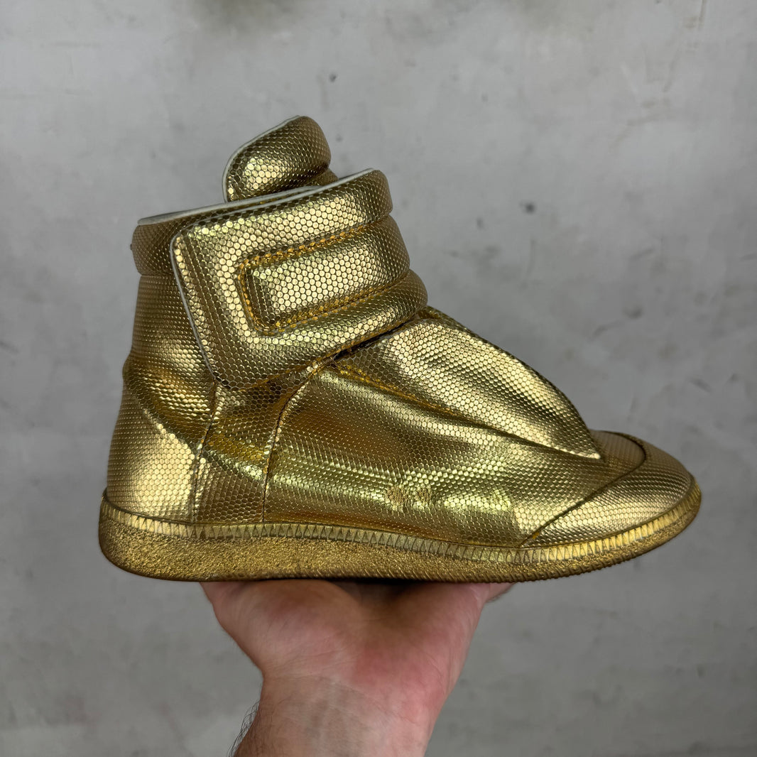 Margiela Gold Patterned Future Highs