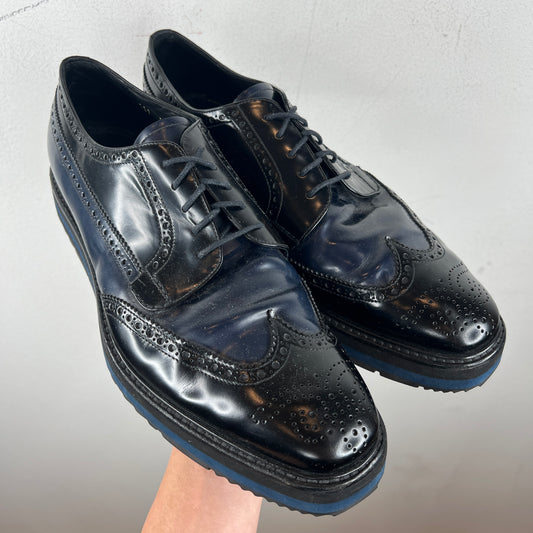 Prada Western Two Tone Derbys