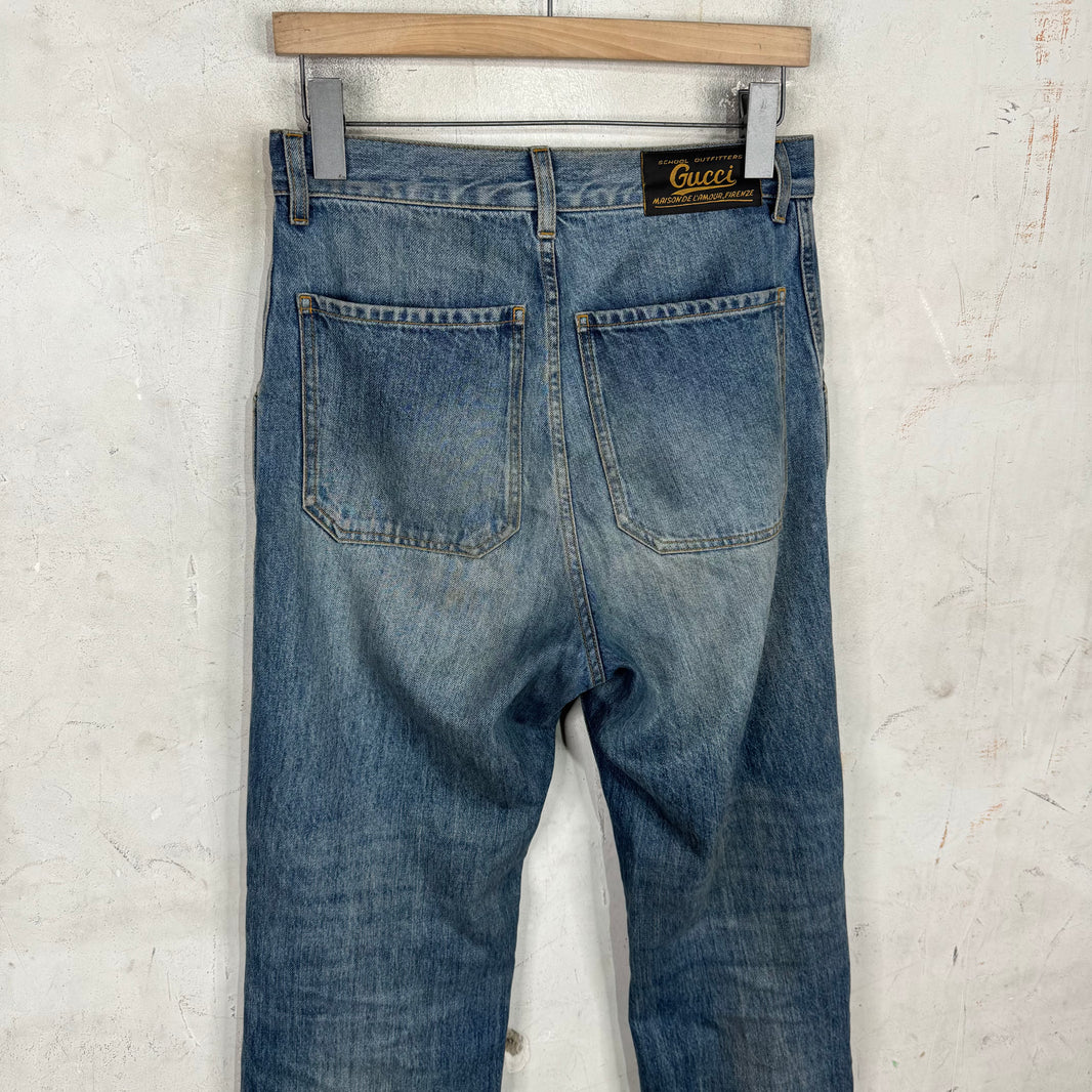 Gucci Grass Lightwash Jeans