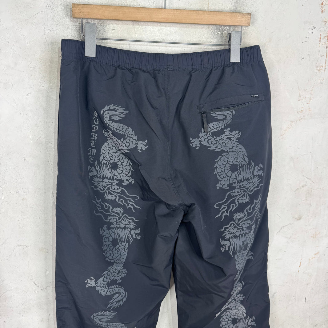 Supreme Dragon Nylon Track Pants