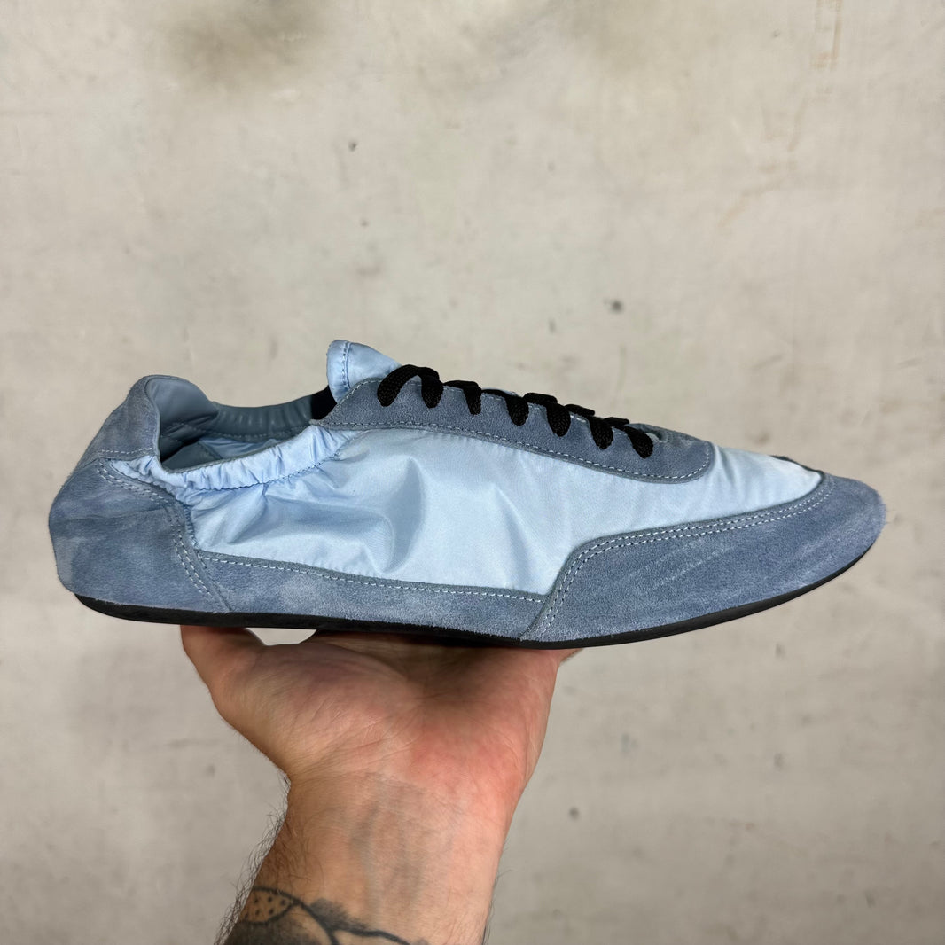 Prada Blue Collapse Sneakers