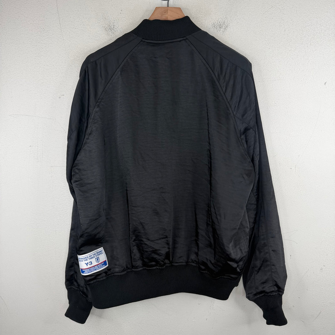 Y-3 Blue Satin Japan Souvenir Jacket
