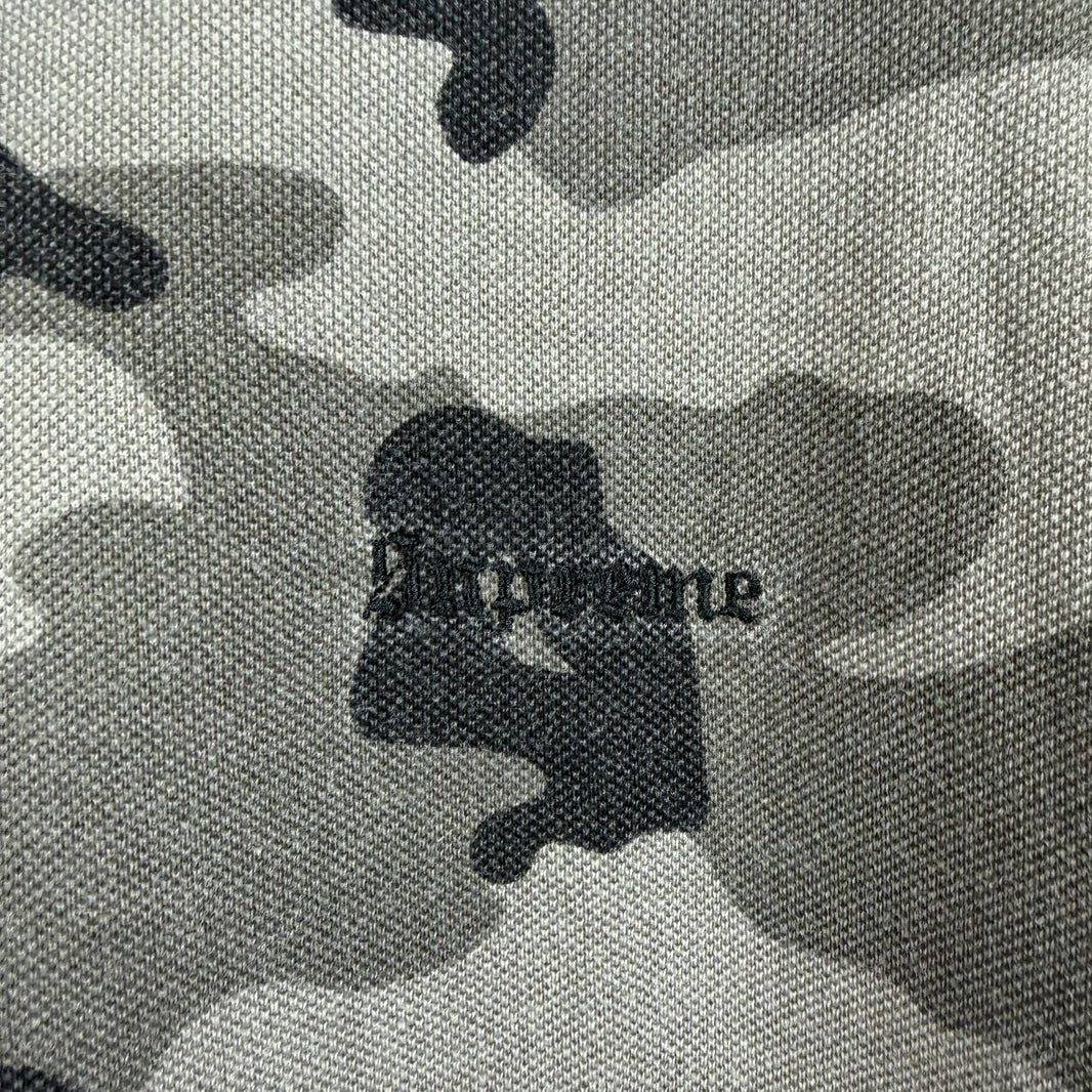 Supreme Snow Camo Polo T-Shirt