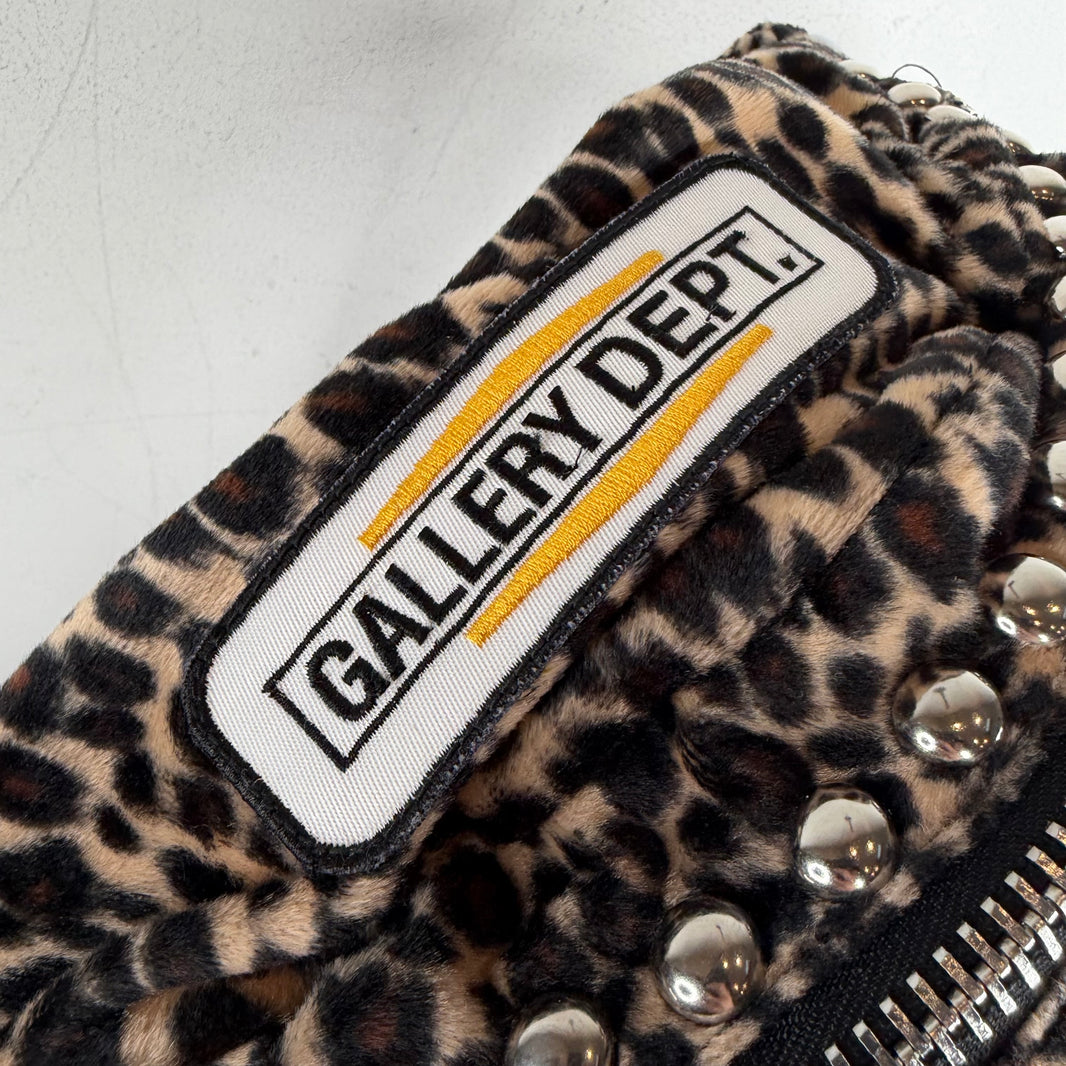 Gallery Dept Studded Leopard Waist Bag