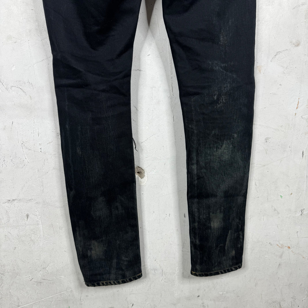Saint Laurent 2015 Oil Crash Jeans