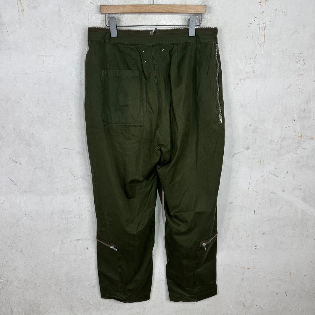 Margiela Zippered Flight Pants