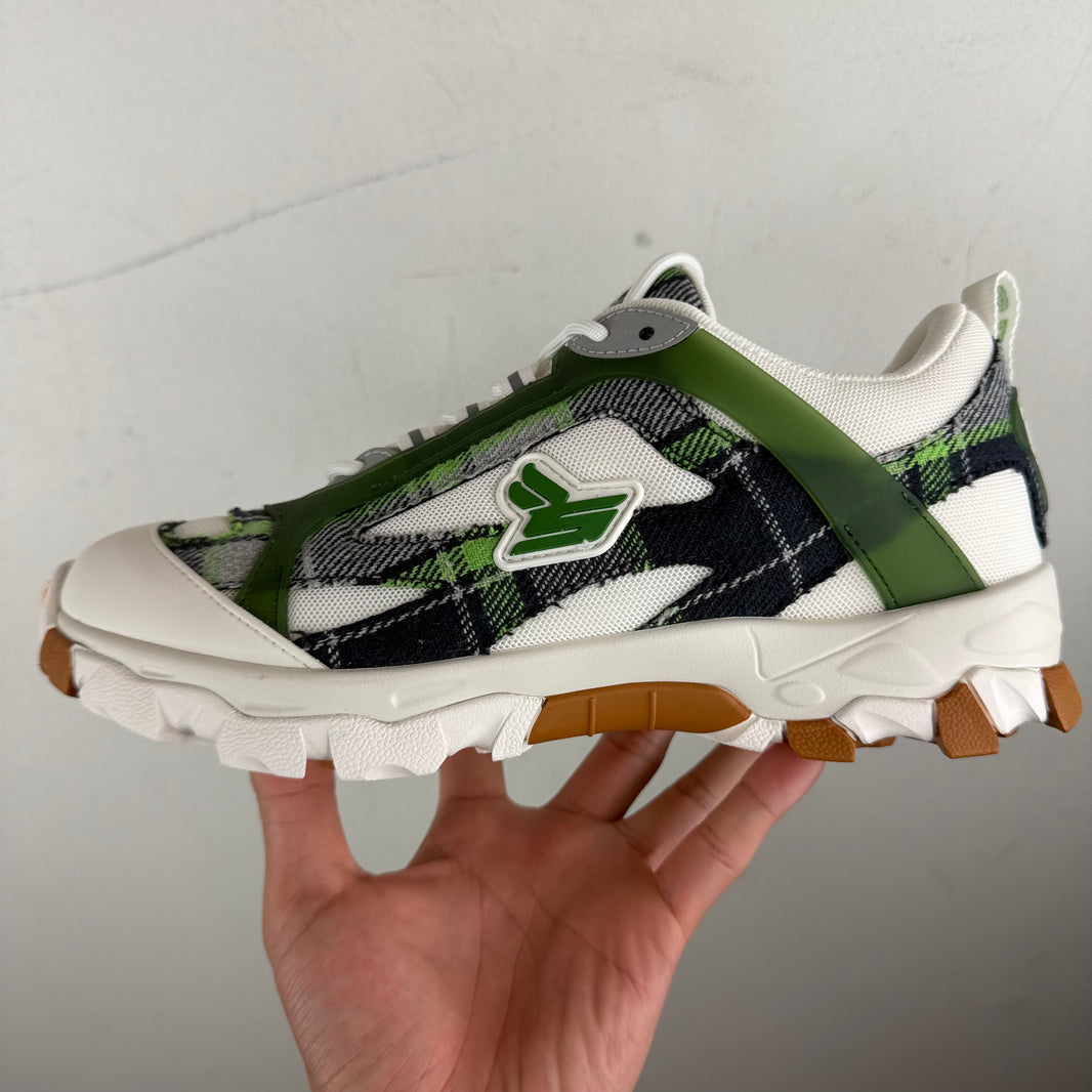 Sicko Eric Emanuel F&F White/Green Hiking Shoes