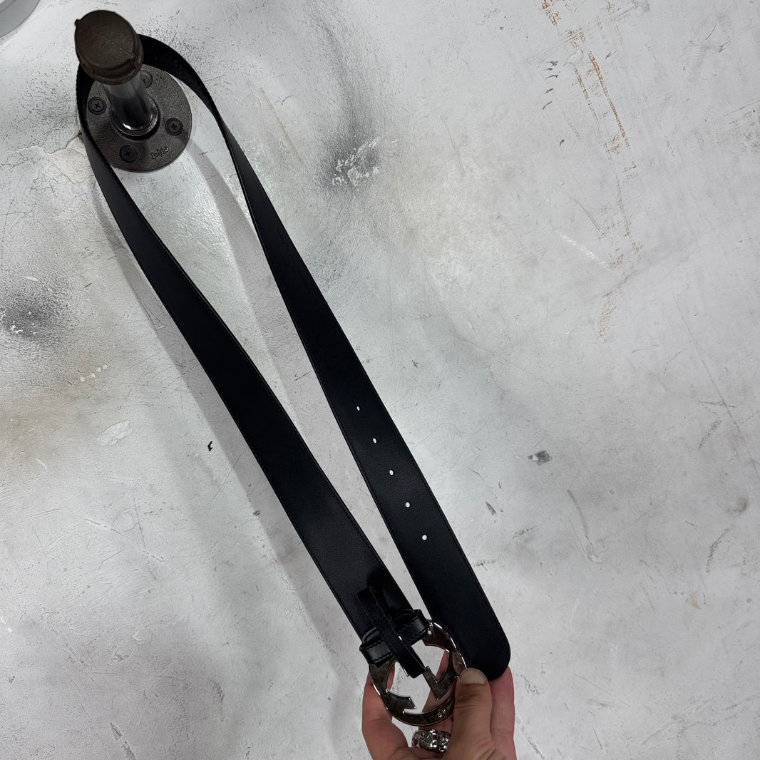 Gucci GG Monogram Interlock Belt