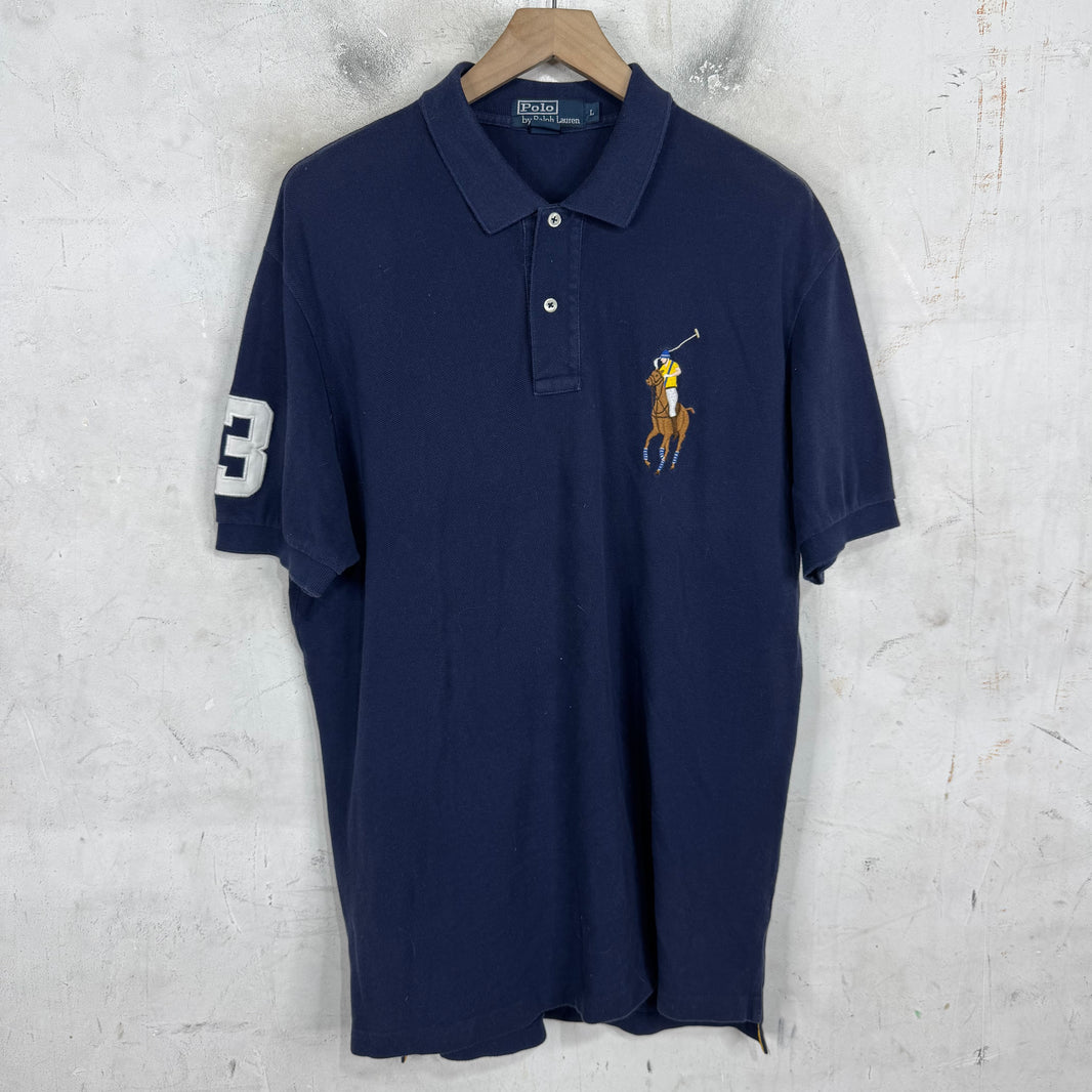 Ralph Lauren Navy Realistic Pony Polo