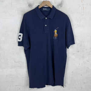 Ralph Lauren Navy Realistic Pony Polo