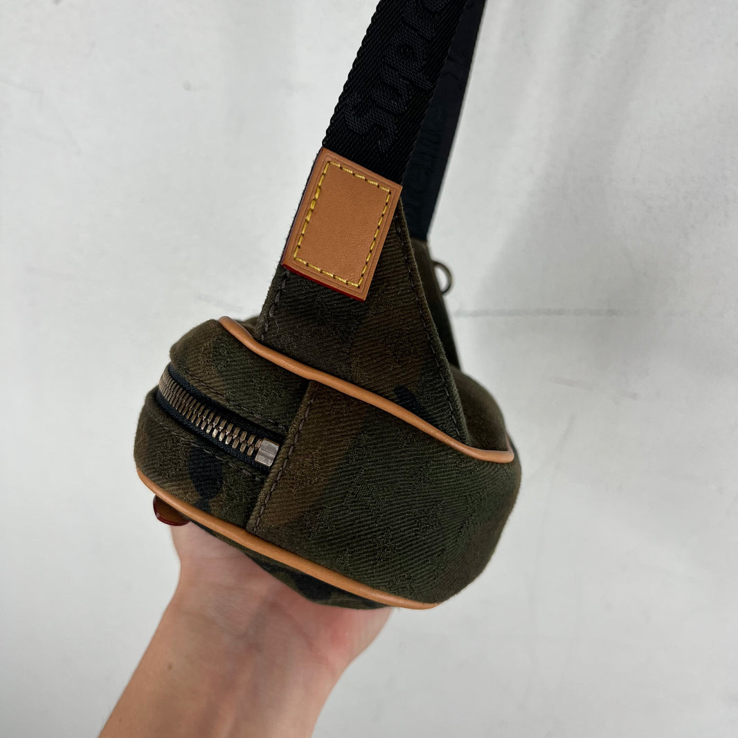 Louis Vuitton Supreme Camo Monogram Mini Bum Bag