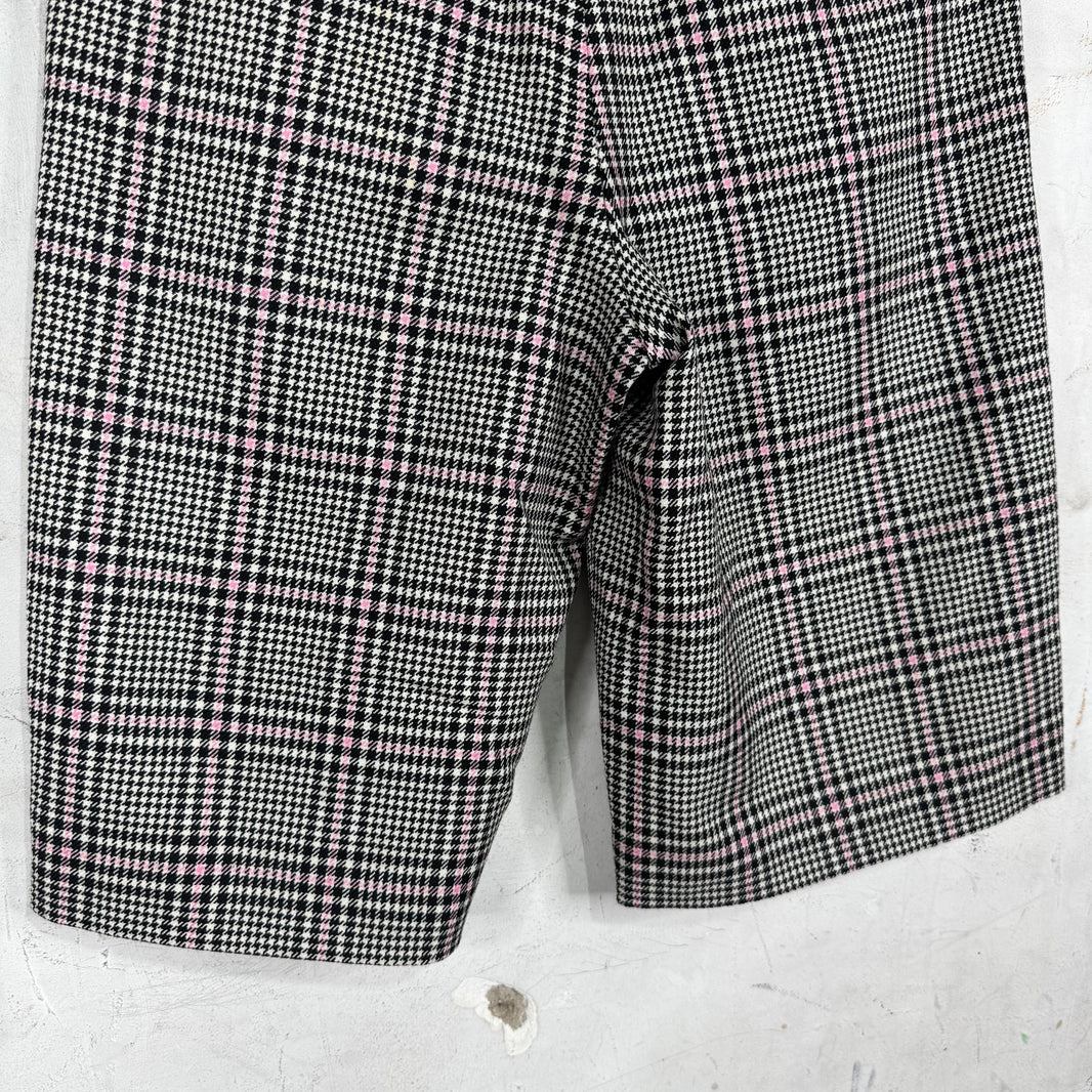CDG HP Plaid Wool Shorts