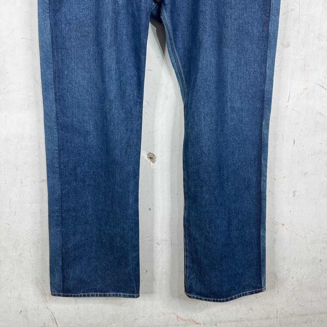 Margiela Two Toned Straight Legged Jeans